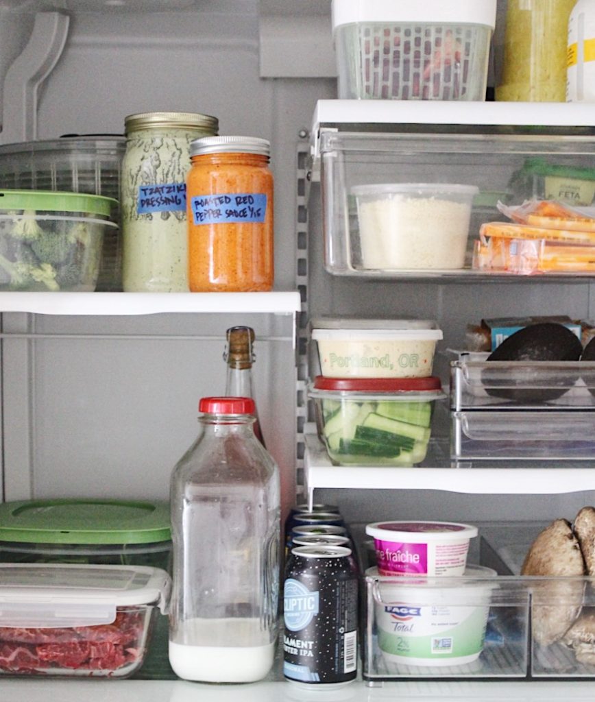 Organizing your fridge