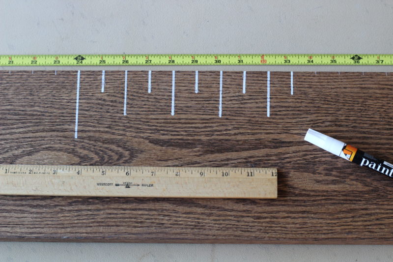 How to Make a Ruler Growth Chart - This Corbett Life