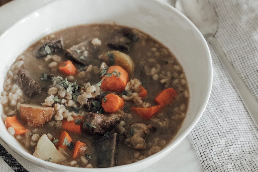 beef and barley stew
