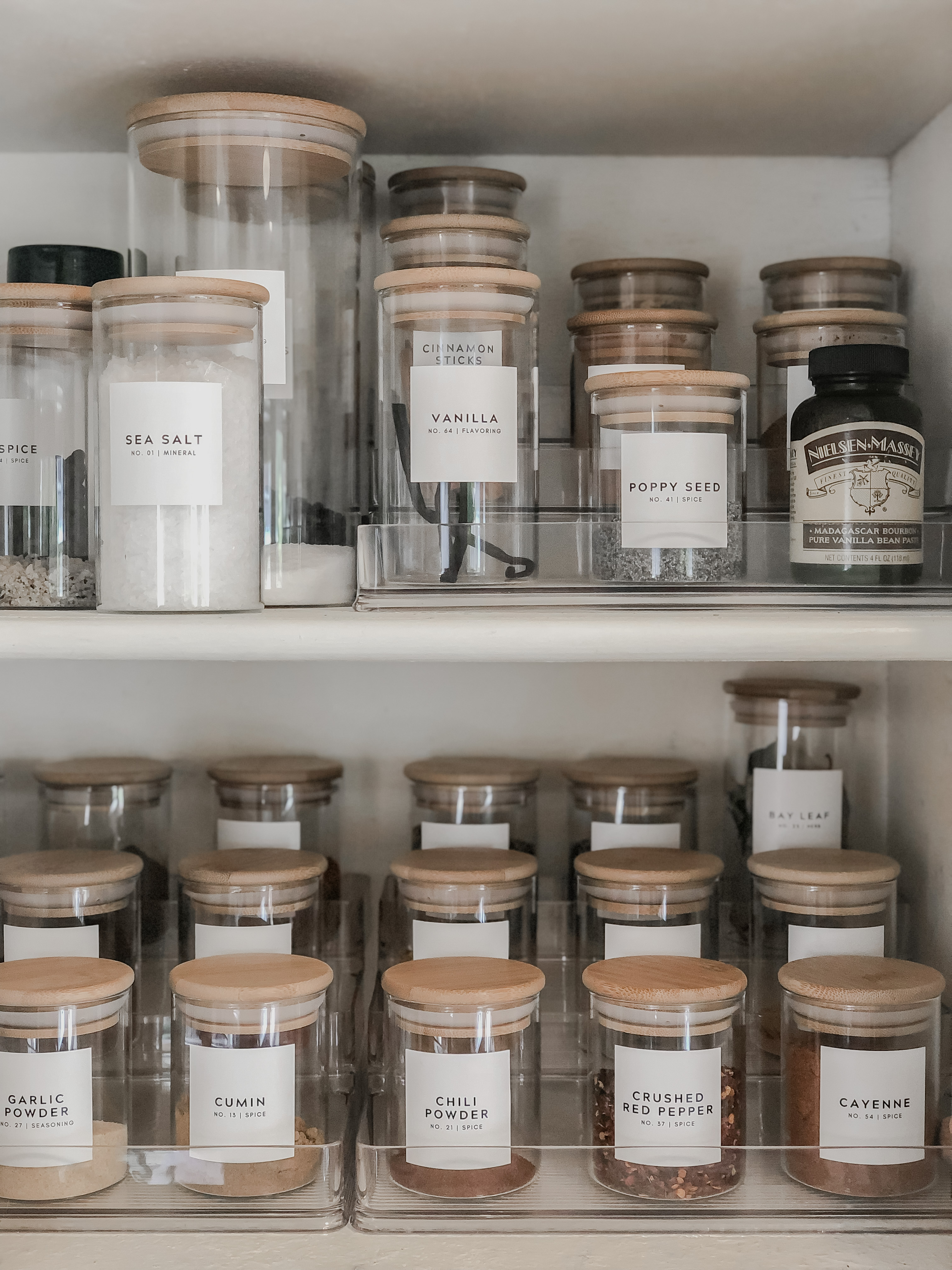 organized spices